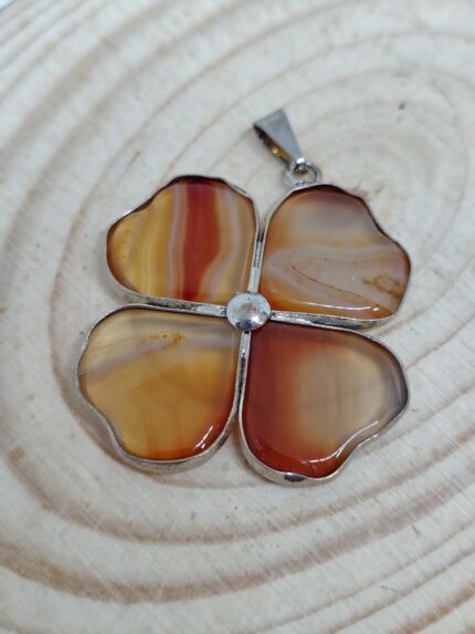 DIJE TREBOL GRANDE SANACIÓN TOTAL